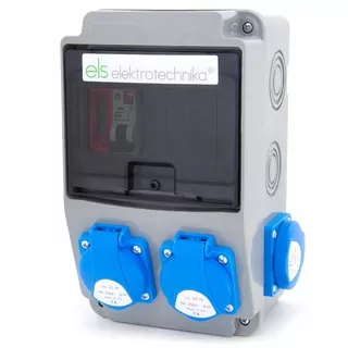 ELS Elektrotechnika 230 V IP44 63 A rozvádzač