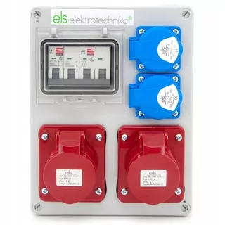 ELS Elektrotechnika 230 V IP44 16 A rozvádzač