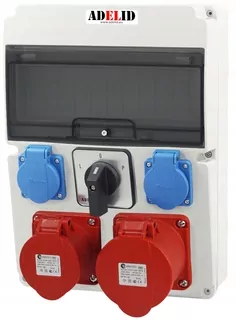 Rozvádzač Adelid 400 V IP44 32 A