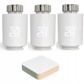 TUYA Zigbee 3X radiátorový termostat + Hub Gateway