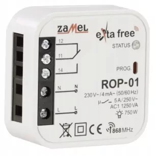 Rádiový prijímač 1-kanálový ROP-01 Exta Free EXF10000047