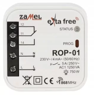 Rádiový prijímač 1-kanálový ROP-01 Exta Free EXF10000047