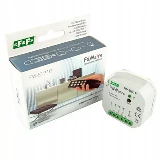 Rádiový ovládač rolety FW-STR1P 230 V 0,6 A box F&F