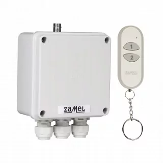 Dvojkanálový rádiový sieťový vypínač RWS-311D/Z