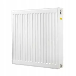 Oceľový panelový radiátor Diamond 2500 W biely 1200 x 600 x 102 mm - bočné pripojenie