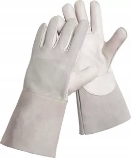 Rukavice, dvojvrstvová koža typ 10, 35cm, veľkosť 10 (10 párov)