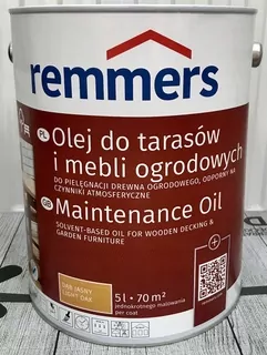 Remmers Pflege-ol olej na drevo 15L SVETLY DUB