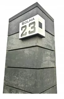 Číslo domu Adresná tabuľa 32 x 23 cm