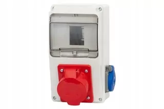 Rozvádzač LAGO 6 m - zásuvky 16 A 5p, 230 V /6 modulov/