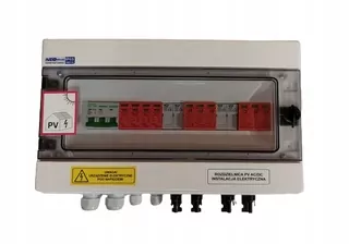 Rozvádzač PV DC/AC 1000 V Fotovoltaika 2 reťazce