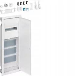 Hybridný rozvádzač p/t, 12 m, 3x montážna doska, 1x zásuvka 230 V