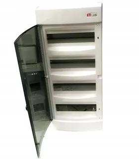 Modulárny rozvádzač 4 × 12 dotykový transparentný IP40 ECT48PT-S DIDO 001101022 ETI-POLAM