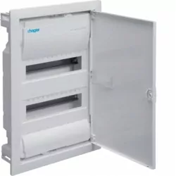 Zapustené rozvádzače 2 × 12 volt Hager VU24NE