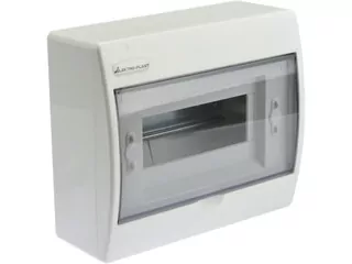 Rozvádzač na povrchovú montáž RN-8 Wave (N+PE) IP40