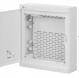 ELEGANT RN 2 × 12 farba BIELA Multimediálny rozvádzač IP40