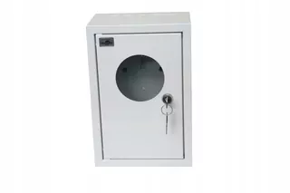 Rozvádzač na povrchovú montáž 1 × 1F na počítadlo elektronický zámok okno RAL 9003 A-RZ18E