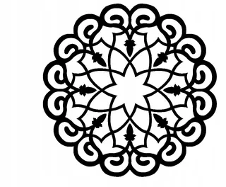 Plot Rosette, Rosette of Spans, okolo 50cm