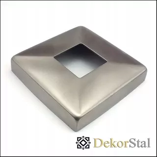 Prízemný ružice 108x108 mm, 40x40 mm Profil inox