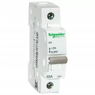 Modulárny istič 63 A 1P SW-63 A9S62163 schneiderelectric