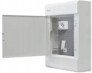 Multimediálny rozvádzač SRn-24/BM, biely, IP40