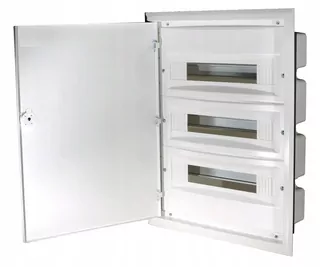 Rozvádzač 3 × 18 54moduly p/t