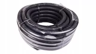 Vlnité potrubie s diaľkovým ovládaním 40 mm čiernym 750n 25m