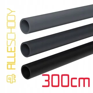 Rúrka rúrka čierna RAL fi 25mm 300cm balustrády