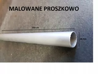 Názov produktu: Oceľová rúrka čierna prášková farba STRÍBRNÁ dĺžka 250 cm