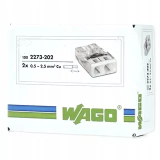 Wago rýchlospojka 0,5-2,5 mm² / 2, 1 ks.