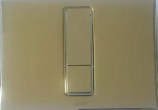 Chrómové tlačidlo splachovania WC Sanit Ineo Bright