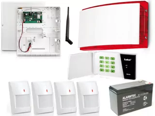 SATEL Bezdrôtový alarm s GSM + 4 snímače - priradiť MICRA