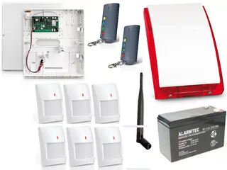 SATEL Bezdrôtový alarm s GSM + 6 CZUEK - MICRA