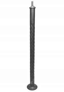 Zábradlie stĺp 603 bez guľôčky krútený 950 mm