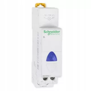 Signálové svietidlo led modré schneider 1F 230 v A9E18323