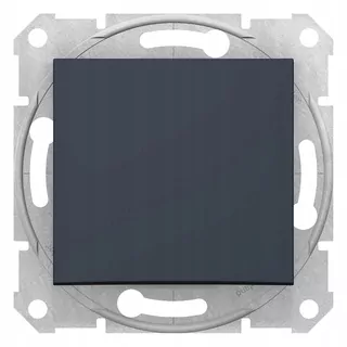 Schneider Electric, Sedna, spínač schodov 16 A, grafit, SDN0400470