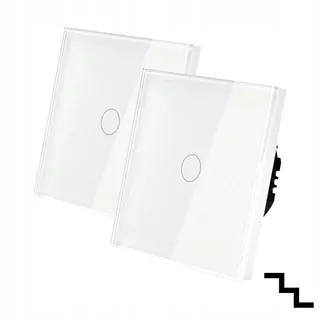 Dotykový schodiskový spínač MT-1G1-WIFI-86-W, biely