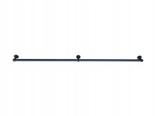 Zábradlie na schodisko 300 cm/balustrade FI25 matná čierna loft nový výrobca