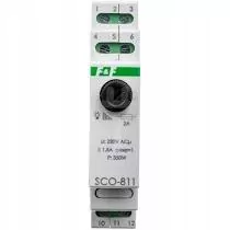 Vypínač svetla - DIMMER Gray 0-350VA 230 SCO-811