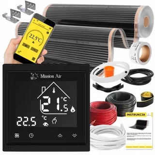 SET Fóliová vykurovacia podložka INFRARED 14m² 160W