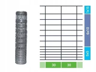 Plotový les MESH 100/13/30 L + SOBLE 50M