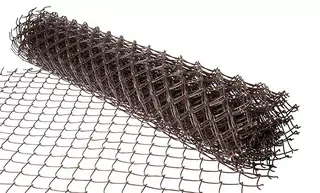 Plotová mriežka 3.1mm Galnik + PVC BROWN 55 10 m