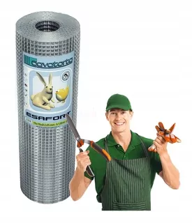 ✔️ Pozinkovaná zváraná sieť K 100 cm 12,7 mm drôt 1,00 mm