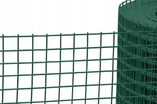 Zvárané pletivo pozinkované + PVC 16 × 16 × 1,2