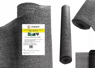 160g 95% premium stenovacia siete pre oplotenie 1,2 × 25m antracyt ral 7016