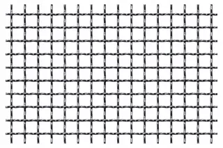 Metaltech KARB100010102 krimpované pletivo 10 x 10 x 2 mm 10 m