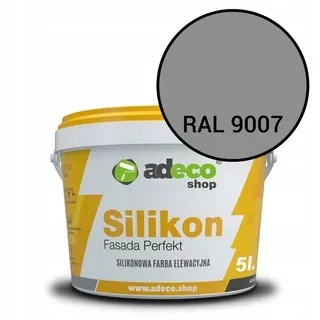 Adexbud Fasáda Perfekt sivá silikónová farba 5 l