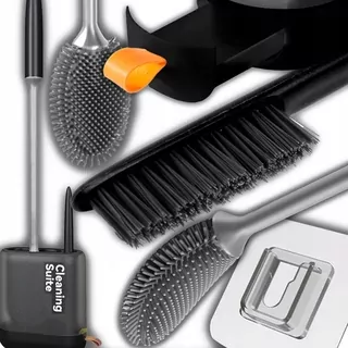 SILIKÓNOVÁ WC kefa Závesné DRIPPER WC Antibakteriálne 2v1