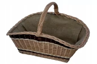 Prútený kôš na drevo Zázraky z prútia