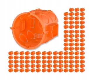 Simet 33057008 elektrická krabica pod omietku 65x61 mm