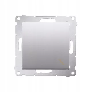 Vypínač svetla - Simon 54 Schodište Konektor Silver Mat DW60143